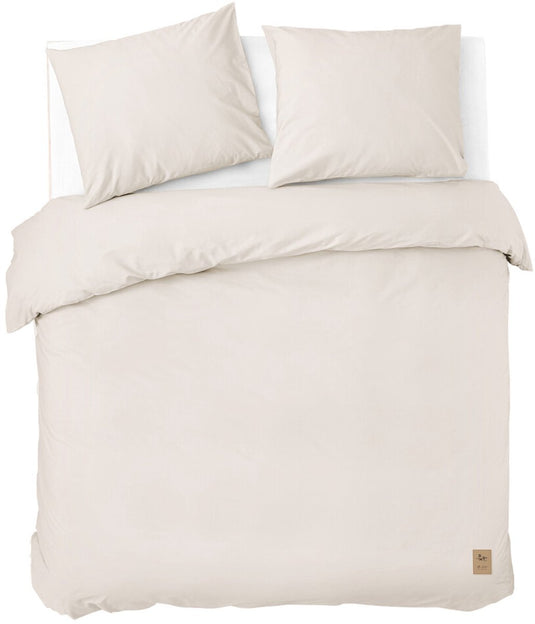 Dindi home dekbedovertrek forever colours - 240x220 - 100% katoen - off white