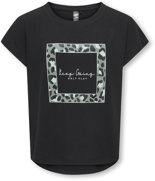 Only play - onpaub-mille on bat jrs tee girlsmeisjes t-shirt