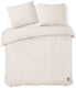 Dindi home dekbedovertrek forever colours - 200x220 - 100% katoen - off white