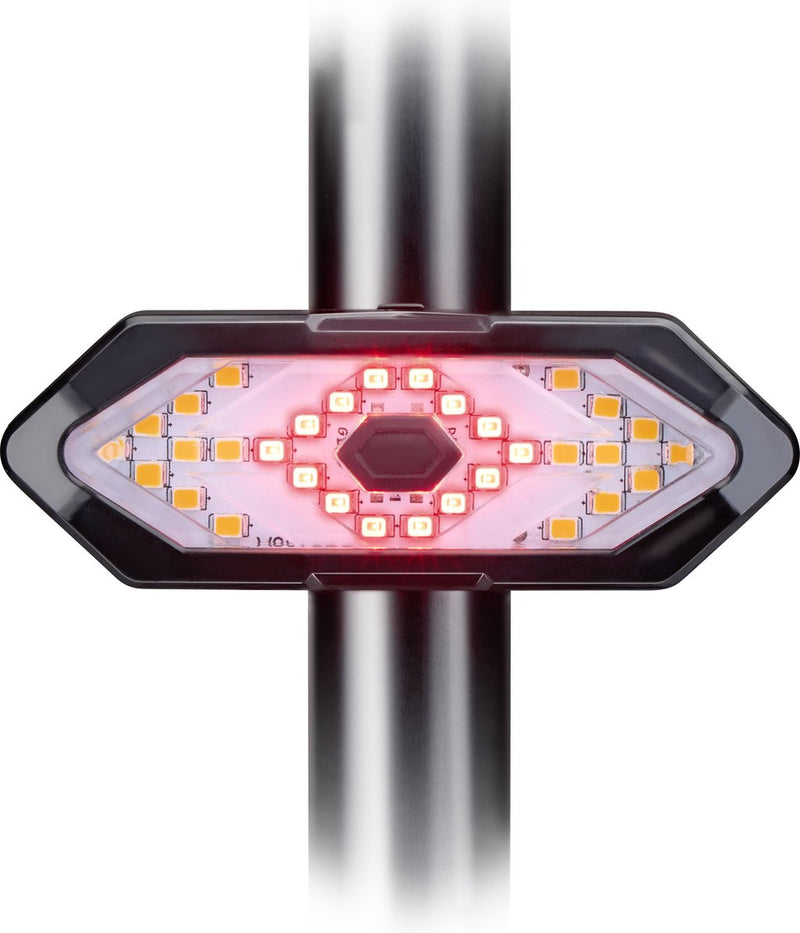 Load image into Gallery viewer, Dunlop fietslamp met richtingaanwijzer
