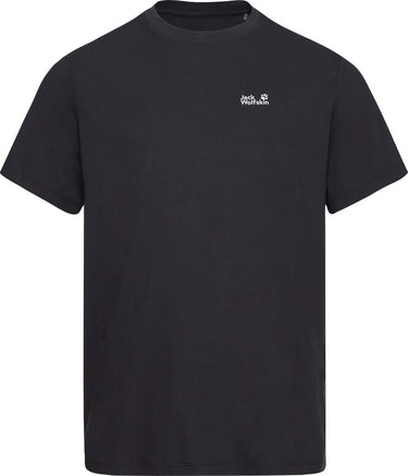 Jack wolfskin essential t m heren outdoorshirt-black