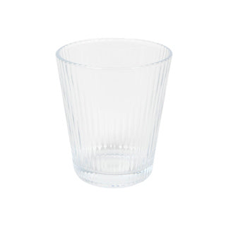 Drinkglas lines clear ø 9x10 cm 335 ml | 6 stuks