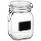 Voorraadpot lavagna 1 l bormioli rocco | 4 stuks