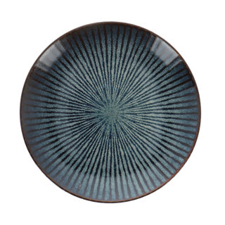 Load image into Gallery viewer, Cosy trendy bord plat d27,5xh3,6 cm atlantis stripe | 4 stuks
