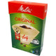 Litta me koffiefilters 1x4 80 stuks bruin | 4 stuks