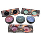 Schaal reactive glaze 12x4 cm set van 2 assorti | 6 stuks