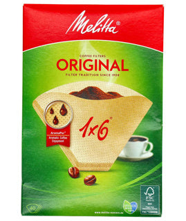 Load image into Gallery viewer, Melitta filters 1x6 40 bruin | 4 stuks
