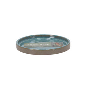 No brand bord mini d9 cm basalt ocean green | 12 stuks