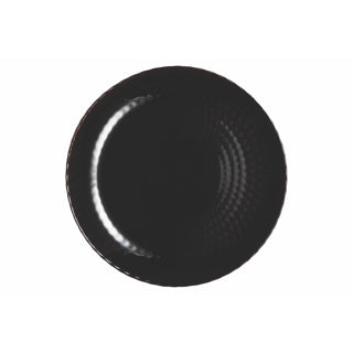 Load image into Gallery viewer, Dessertbord d19 cm pampille zwart | 6 stuks
