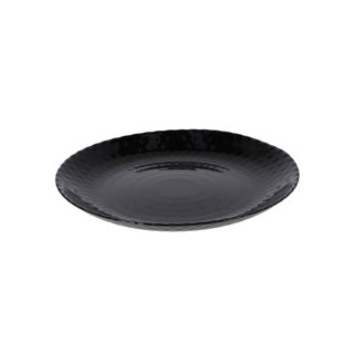 Load image into Gallery viewer, Dessertbord d19 cm pampille zwart | 6 stuks
