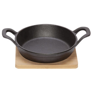 Gratinschaal gietijzer d16 cm | 2 stuks