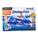 Sportx kids zwembril comfort - blauw