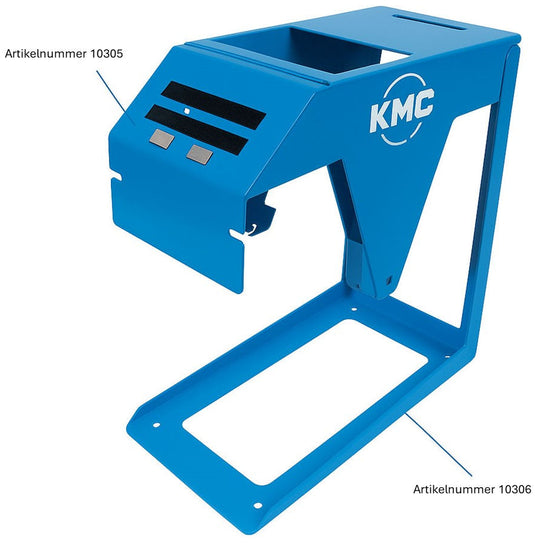 KMC Fietskettingrolhouder - Blauw - 1 haspel - Werkplaats
