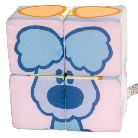 Rubo Toys Blokkenpuzzel en Pip junior 75 cm textiel