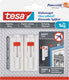 Tesa - 77774 - verstelbare klevende spijker voor behang en pleisterwerk - tot 1kg - 8x 2 stuks