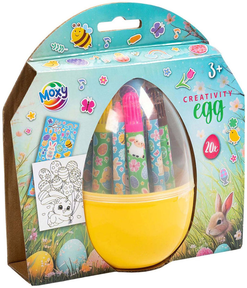 Load image into Gallery viewer, Creative craft group set knutselen met pasen - incl. markers en krijtjes
