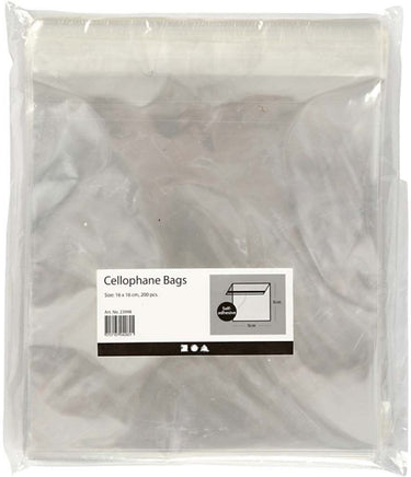 Creativ company https: www.cchobby.nl cellofaan-zakjes-h-16-cm-b-16-cm-dikte-25-my-200-stuk-1-doos