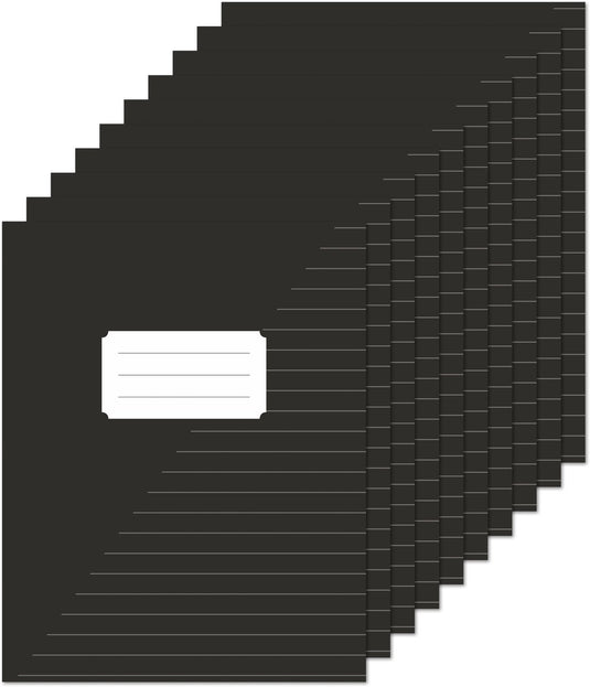 Kangaro schriften a5 - met lijn - zwart - 10 stuks