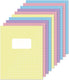 Kangaro schriften a5 - met ruit 10mm - pastel kleuren - 10 stuks