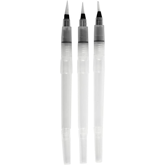 Creativ company watertank penselen, afm s+m+l, 10 ml, 3 stuk 1 doos
