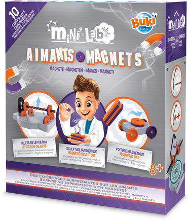 Buki france buki - mini lab magneten - experimeneteren met magneten