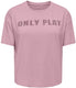 Only play - onpfont on ss loose tee dames sportshirt