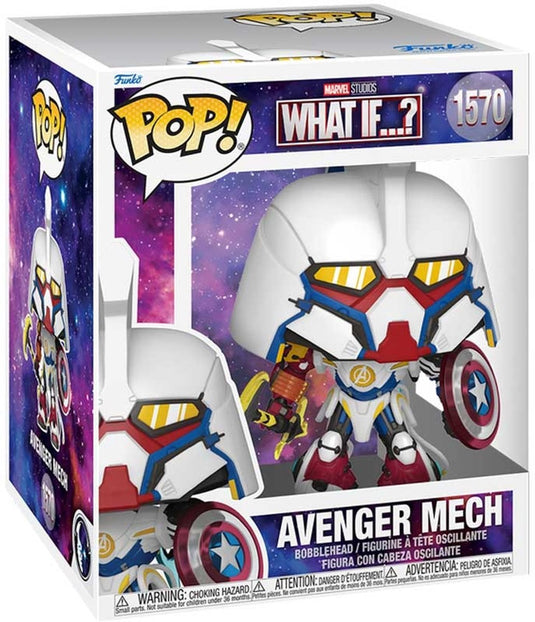 Funko pop! marvel: what if...? - avenger mech (6 inch)