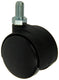 Mack by tente 1013565 - dubbel rol zwart schroefdraad 40mm | 10 stuks