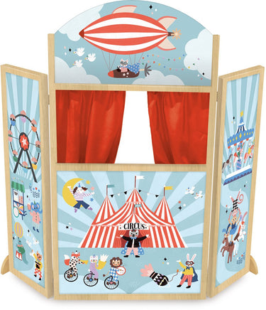 Vilac -poppenkast - theater - houten speelgoed