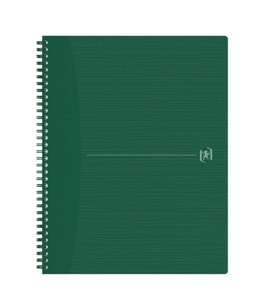Oxford origins - duurzaam notitieboek - a4+ - geruit 5mm - 70 vel - groen