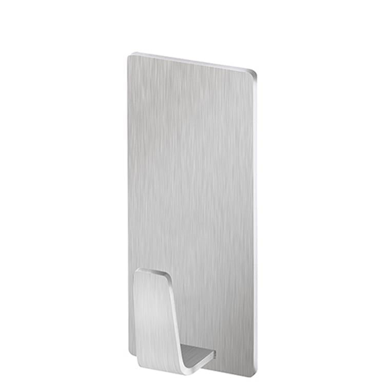 Load image into Gallery viewer, Tesa ® powerstrips waterproof kleefhaak l - rechthoekig - montage zonder boren - roestvrij staal (rvs) - draagkracht 2 kg - voor badkamer en douche
