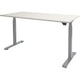 Zit- sta bureau schaffenburg dextro basic t-voet kalk wit