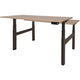 Zit- sta bureau schaffenburg dextro plus duo t-voet havana cherry