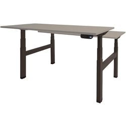 Zit- sta bureau schaffenburg dextro plus duo t-voet grijs
