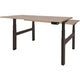 Zit-sta-bureau schaffenburg dextro plus duo t-voet havana cherry