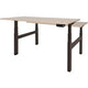 Zit- sta bureau schaffenburg dextro plus duo t-voet lindberg oak