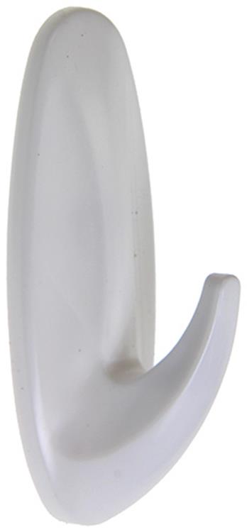 3m command decohaak, medium, draagvermogen 1,4 kg, wit, waterbestendig, blister van 2 stuks