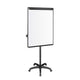 Mobiele flipchart bi-office classic zwart aluminium