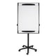 Mobiele flipchart bi-office design zwart aluminium