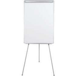 Flipoverezel bi-office choice grijs aluminium