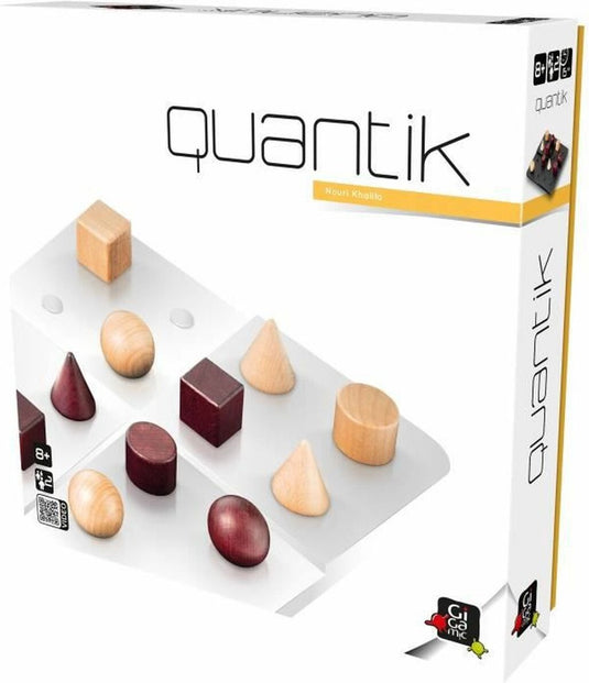 999games gigamic - quantik - breinbreker - abstract strategisch puzzelspel voor 2 spelers
