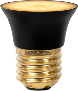 Lucide g45 - led lamp - ø 4,3 cm - led 3 stepdim - e27 - 1x5w 2700k - zwart