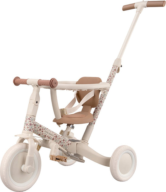 Little dutch - 4 in 1 driewieler met duwstang - sunny flower