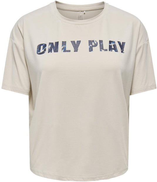 Only play - onpfont on ss loose tee dames sportshirt