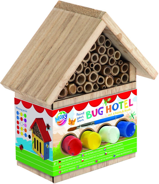 Creative craft group schilder je eigen houten insectenhotel verfset