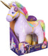 Unicorn academy - light-up wildstar-knuffel van 38 cm met geluid en gloei-effecten - eenhoornknuffeldier - eenhoornspeelgoed