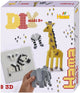 Hama midi strijkkralenset cadeau box - 3d safari