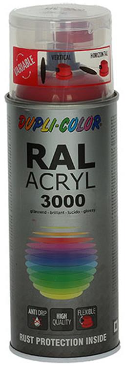Motip 1000530 - 349560 ral 3000 vuurrood 400ml | 2 stuks