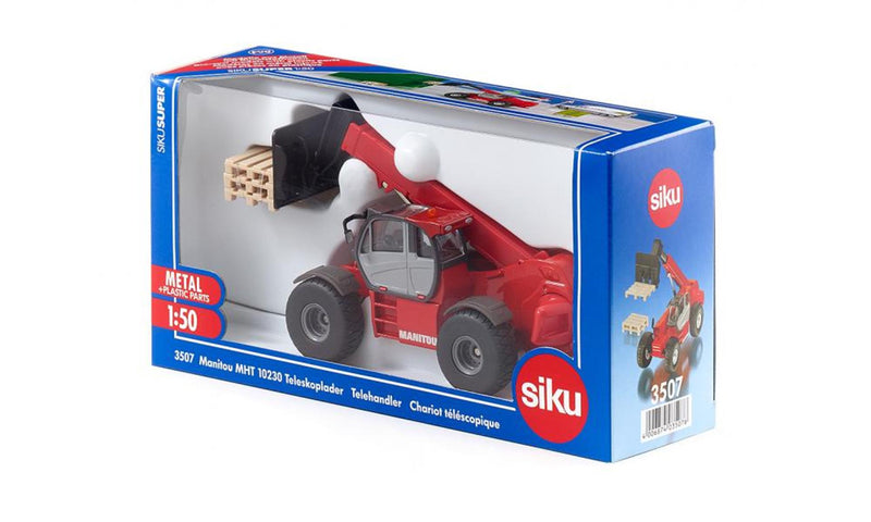Load image into Gallery viewer, Siku 3507 manitou mht telescooplader
