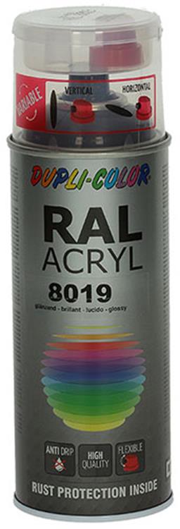 Motip 1000550 - 350566 ral 8019 grijsbruin 400 ml | 2 stuks